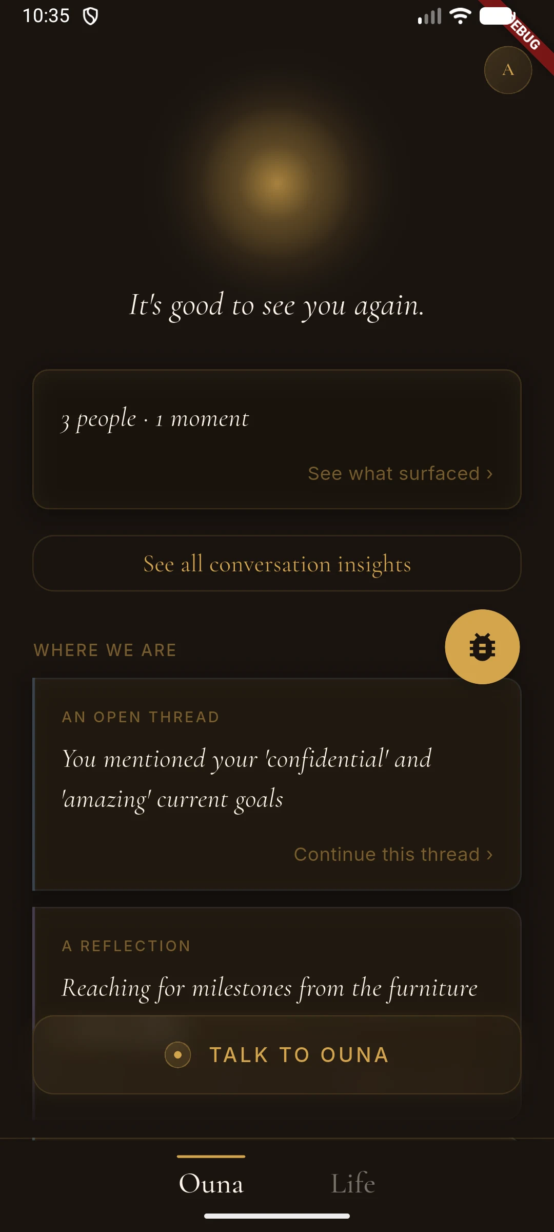 Ouna screenshot